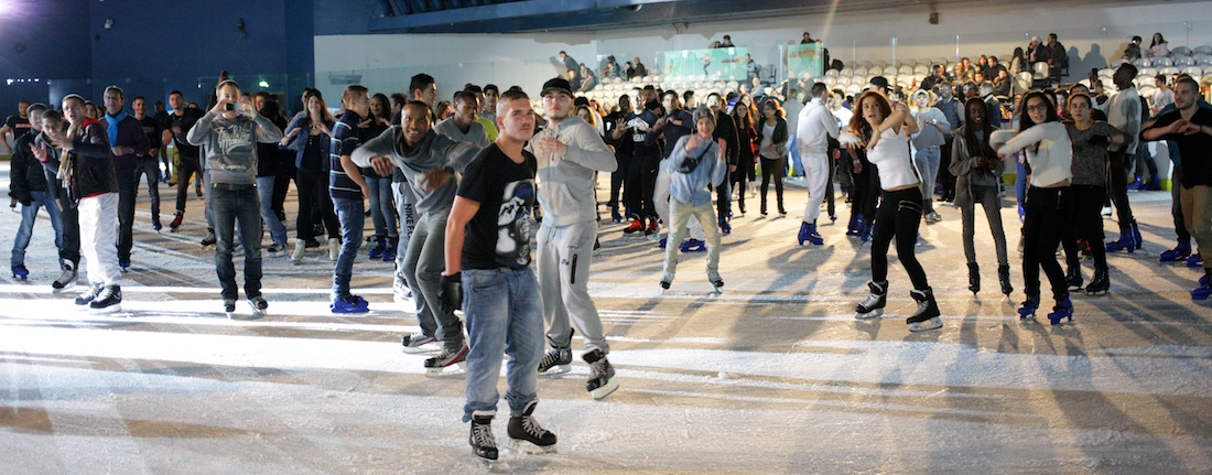 flashmob bercy patinoire